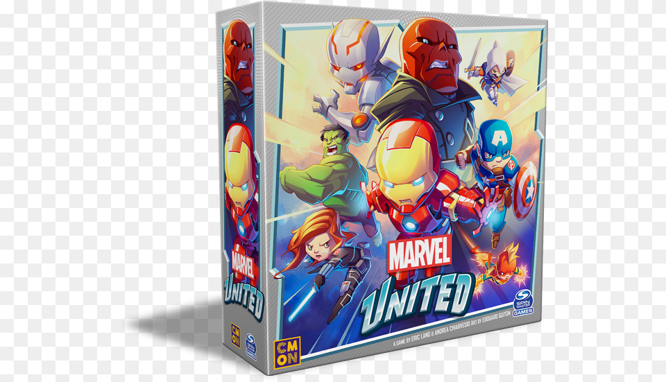 Marvel United Board Game, Baby, Person, Book, Comics Free Png Download