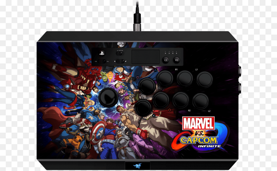 Marvel Vs Capcom Infinite Arcade Stick, Electrical Device, Switch, Electronics, Baby Free Transparent Png