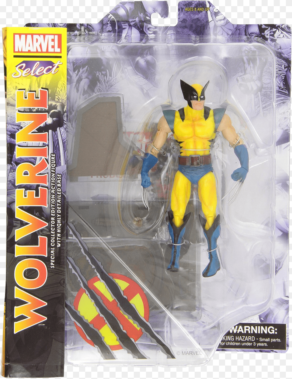 Marvel Wolverine Action Figures, Figurine, Person, Book, Comics Free Png Download
