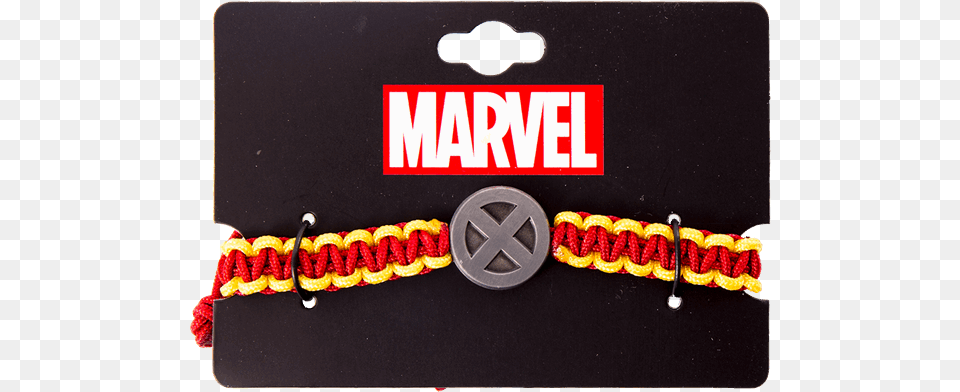 Marvel Xmen Logo Cord Bracelet Marvel, Accessories Free Png Download