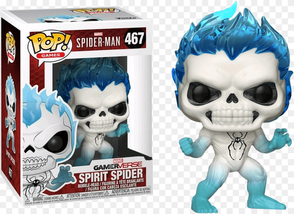 Marvels Spider Man Spirit Spider Funko Pop, Face, Head, Person, Baby Free Transparent Png