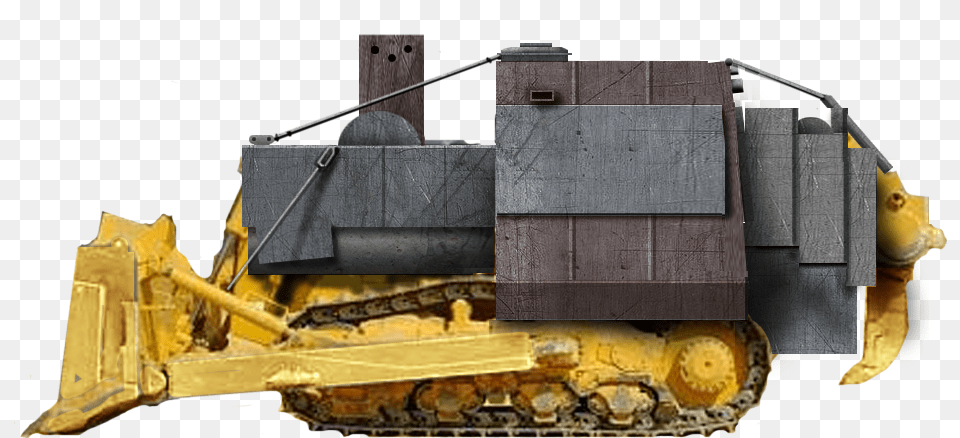 Marvin Heemeyers Armored Bulldozer, Machine Png Image