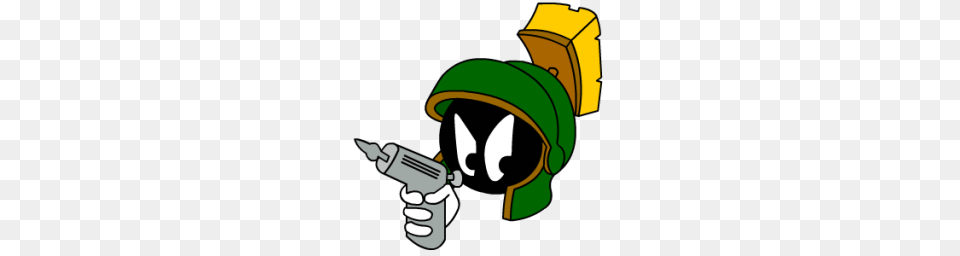Marvin Martian Angry With Gun Icon Looney Tunes Iconset Sykonist Png Image