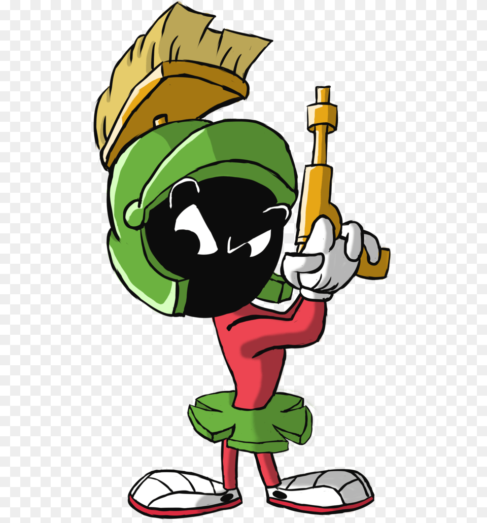 Marvin Martian Cartoon, Baby, Person, Cleaning, Clothing Free Png Download