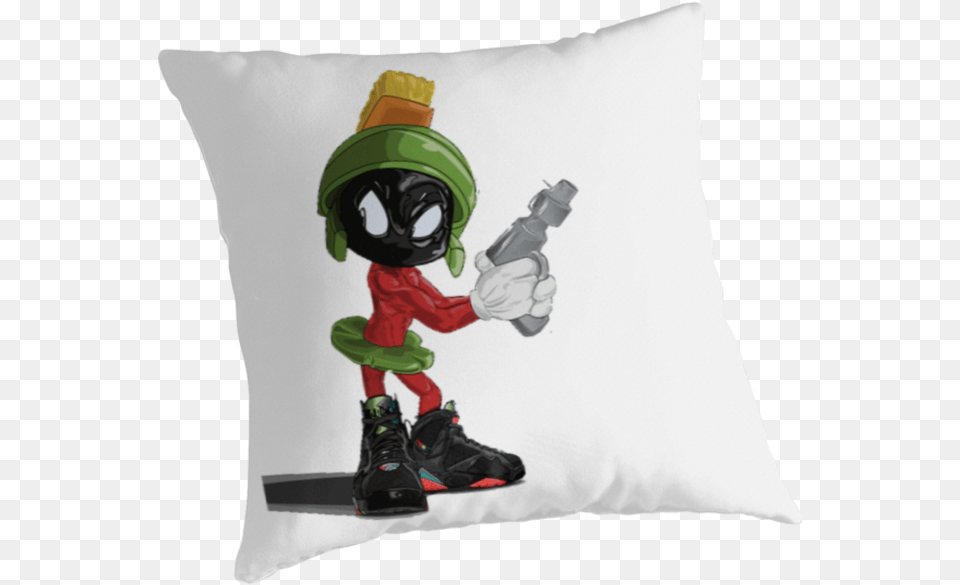 Marvin The Martian By Bmppro Cushion, Home Decor, Shoe, Clothing, Footwear Png