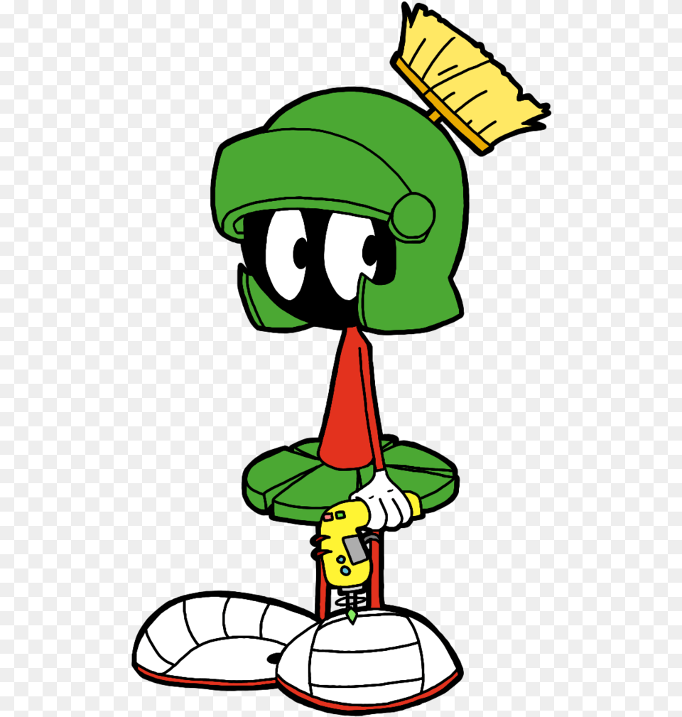 Marvin The Martian By Nekopikmin Marvin The Martian, Cartoon, Person, Cleaning Free Png Download