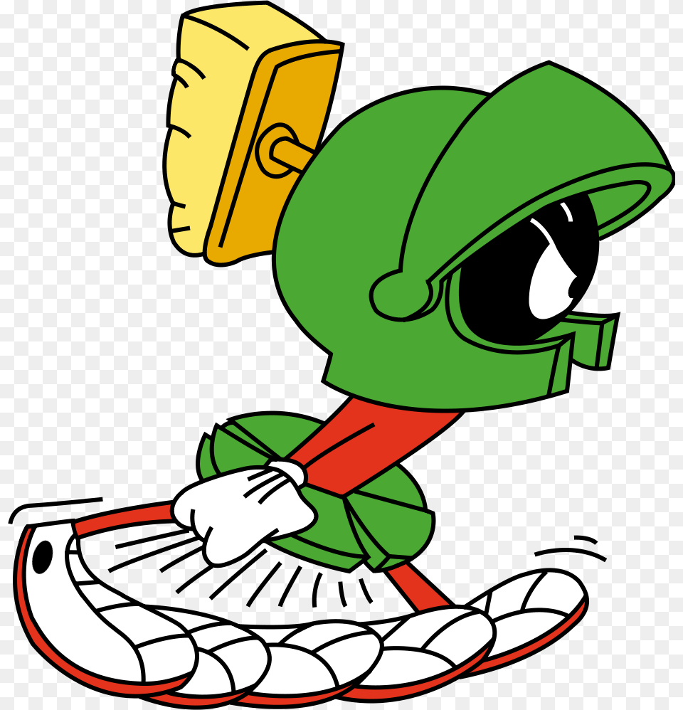 Marvin The Martian I39ve Always Loved Marvin39s Little Marvin The Martian, Cleaning, Person, Device, Grass Png Image