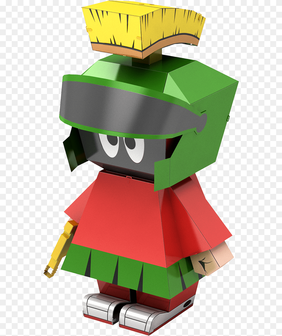 Marvin The Martian Metal Earth Looney Tunes, Robot, Box Free Png Download