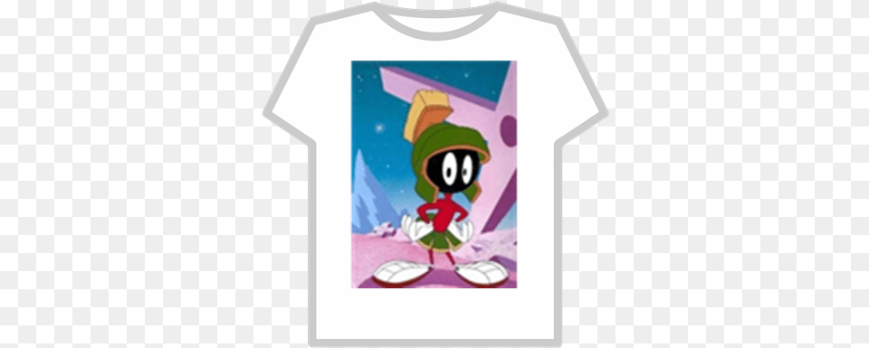 Marvin The Martian Roblox Looney Tunes Martian, Clothing, T-shirt, Cartoon Png