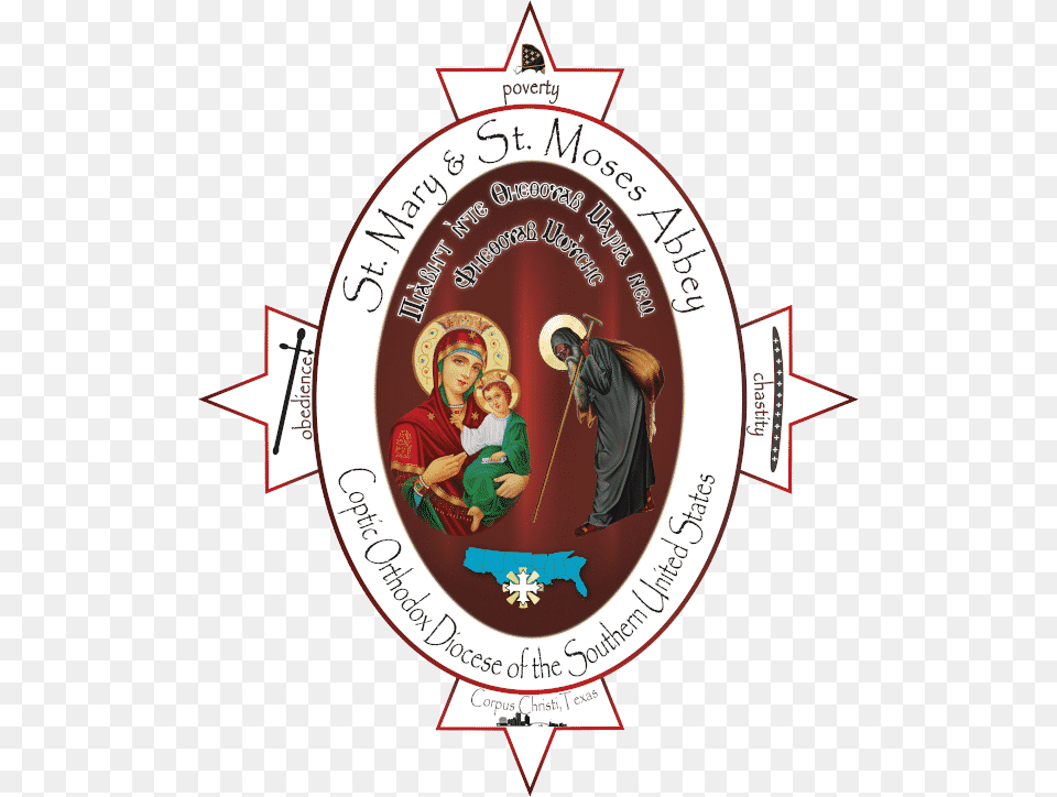 Mary Amp St St Mary And St Moses Abbey, Adult, Female, Person, Woman Png Image