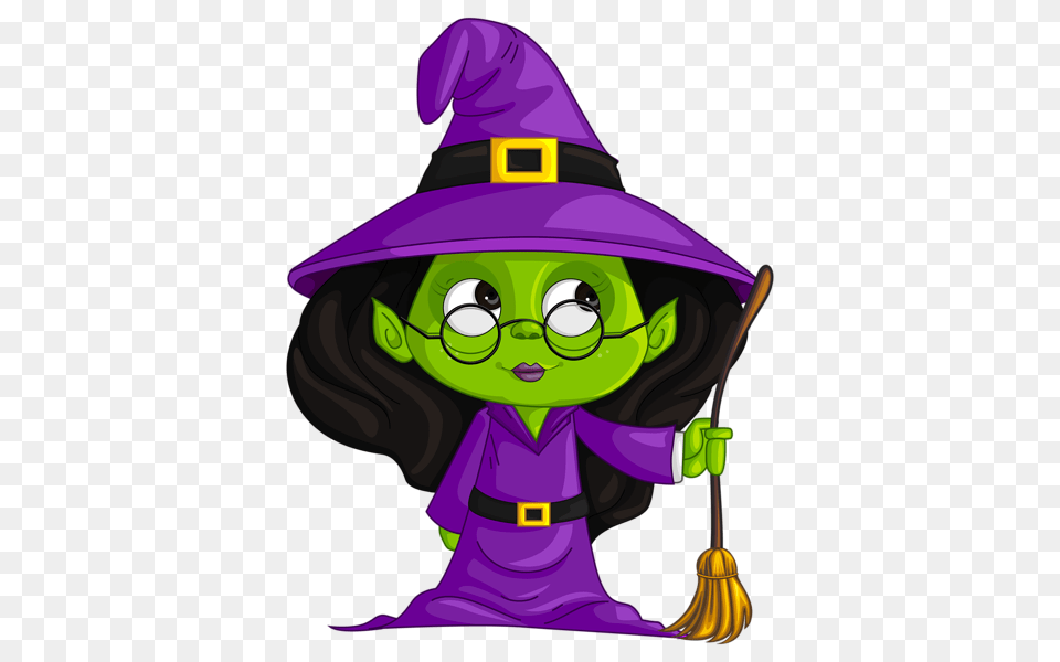 Mary Bravo Halloween Witch, Purple, Baby, Person, Face Free Png