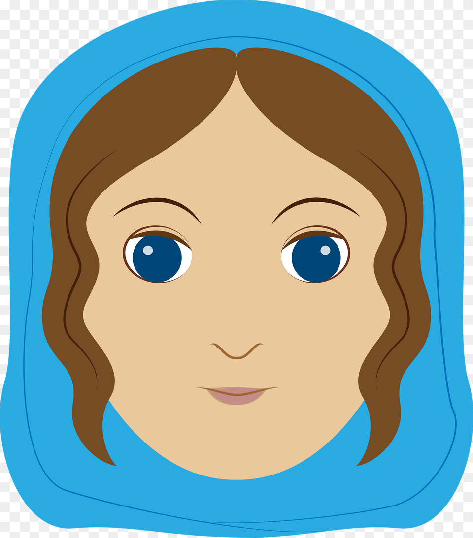 Mary Face Clipart, Baby, Person, Portrait, Photography Free Transparent Png