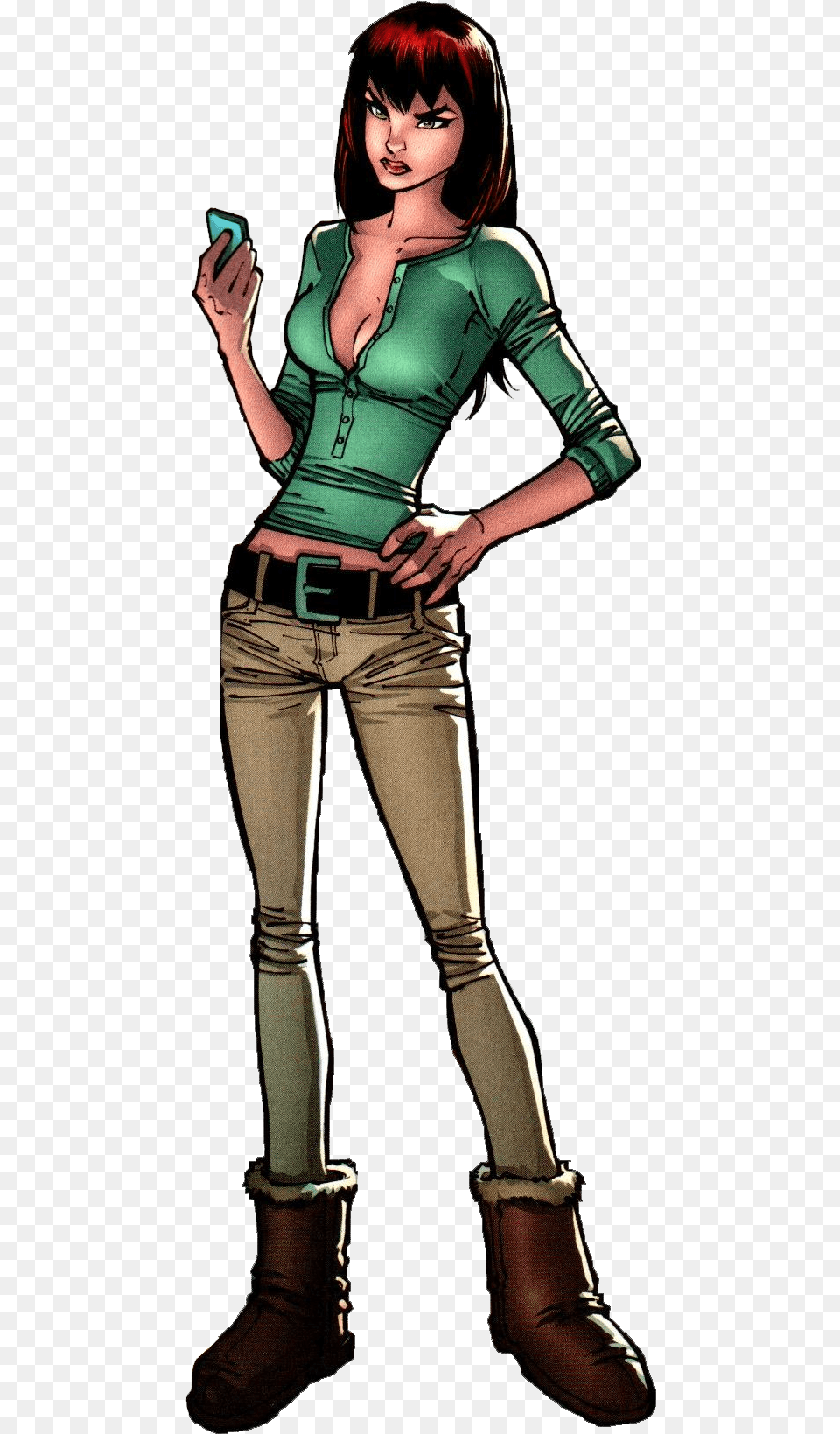 Mary Jane Watson, Book, Clothing, Comics, Publication Free Png
