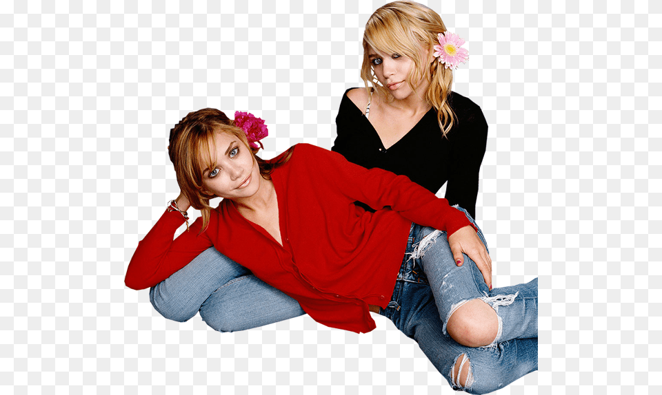 Mary Kate And Ashley Olsen, Woman, Person, Female, Clothing Png Image