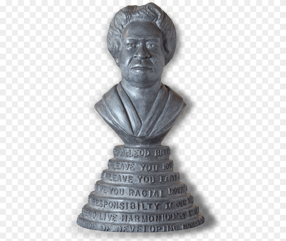 Mary Mcleod Bethune Council House Artifact, Figurine, Archaeology, Head, Person Png Image