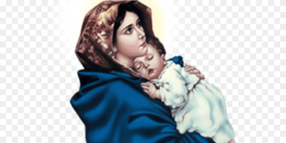 Mary Mother Of Jesus Images St Mary Wallpaper Hd, Head, Portrait, Face, Photography Free Png Download