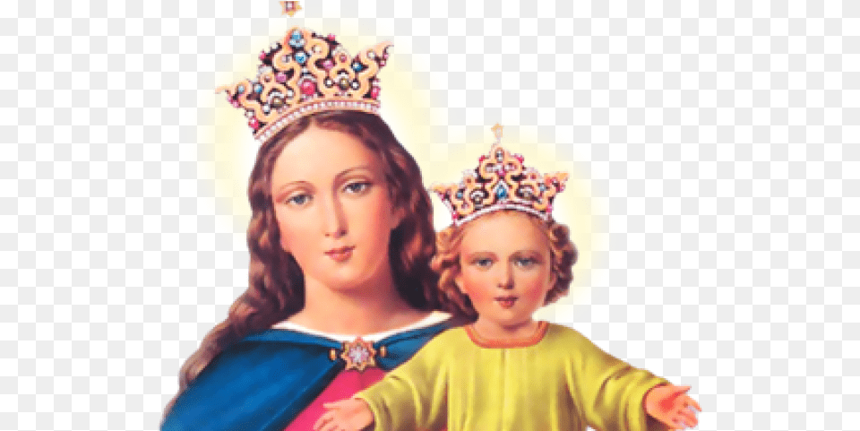 Mary Mother Of Jesus Transparent Images Maria Auxiliadora Virgen Oracion, Accessories, Jewelry, Adult, Female Png Image