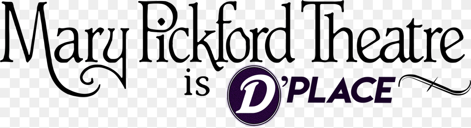 Mary Pickford Theater, Logo, Purple Png Image