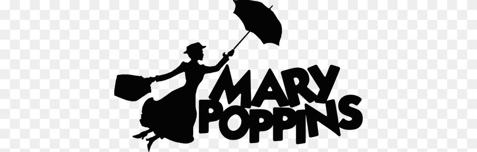 Mary Poppins Bw Mary Poppins No Background, People, Person Free Png Download