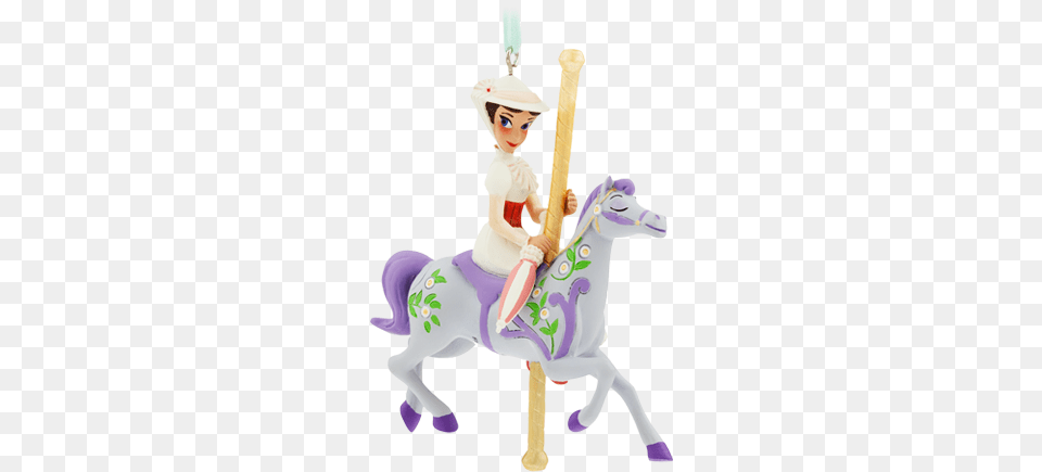 Mary Poppins Carousel Horse January 2017 Storybook 2017 Disney Ornaments, People, Person Png Image