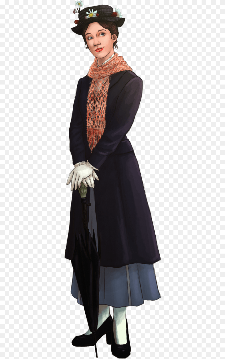 Mary Poppins Clipart Mary Poppins Full Length, Adult, Sleeve, Person, Long Sleeve Free Transparent Png