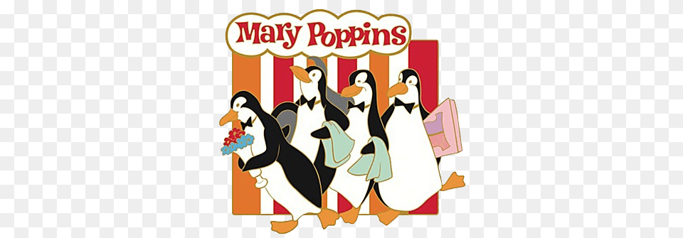 Mary Poppins Cliparts, Animal, Bird, Penguin Free Transparent Png