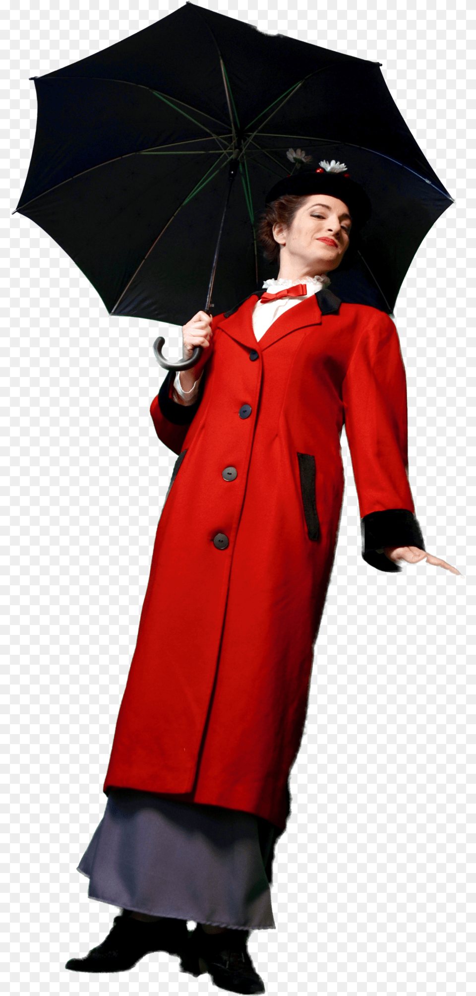 Mary Poppins Mary Poppins Transparent, Clothing, Coat, Overcoat, Fashion Free Png