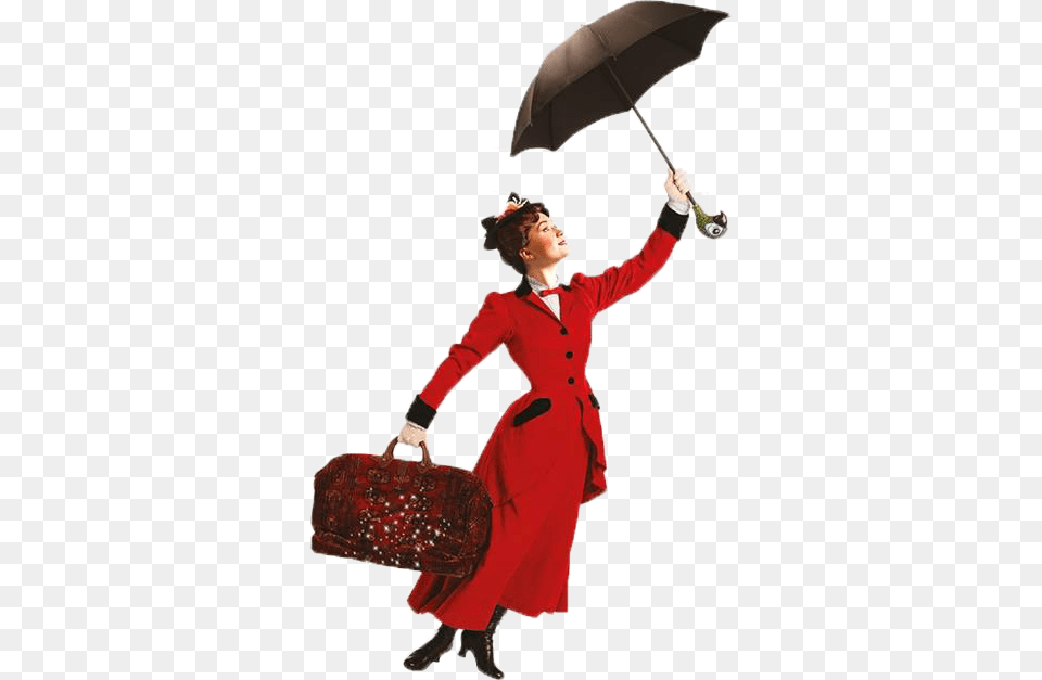 Mary Poppins Marypoppins Mary Poppins, Clothing, Coat, Accessories, Bag Png