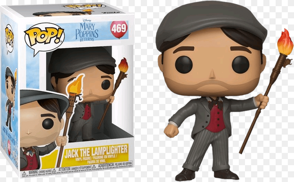 Mary Poppins Returns Jack The Lamplighter Funko Pop, Baby, Person, Face, Head Free Transparent Png