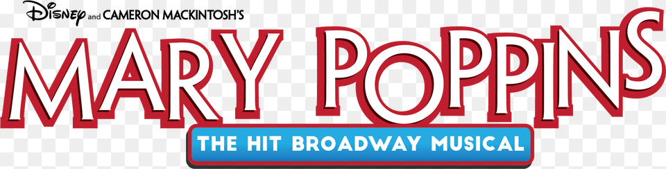 Mary Poppins The Broadway Musical Logo Disney Channel, Light, Text Png Image