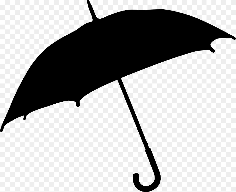 Mary Poppins Umbrella Clip Art Freeuse Umbrella Silhouette, Gray Png