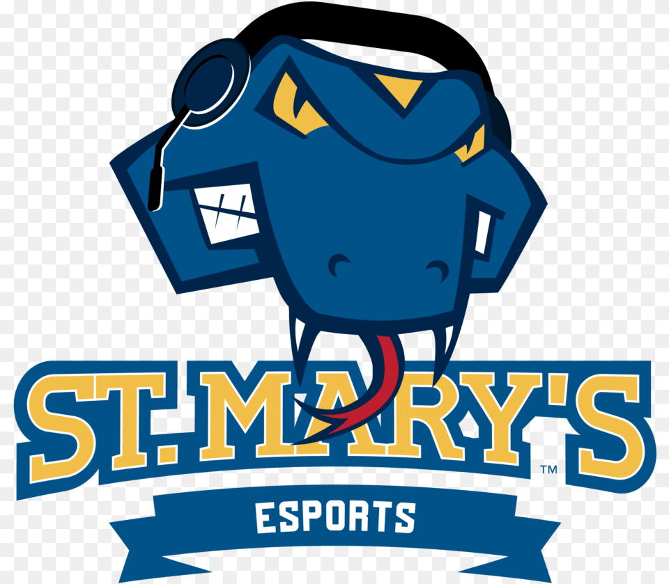 Mary S Esports Logo St Mary39s University Texas, Clothing, Shirt, Advertisement, Poster Png