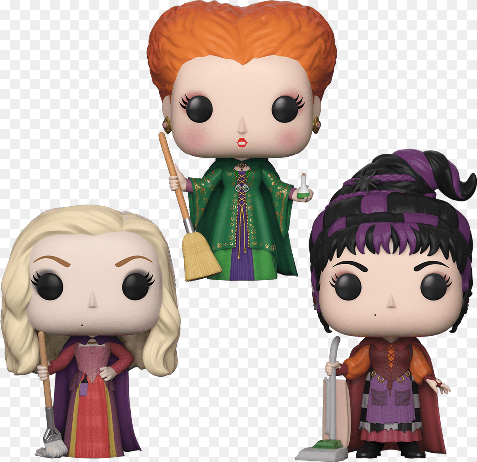 Mary Sanderson Funko Pop, Doll, Toy, Face, Head Free Png Download