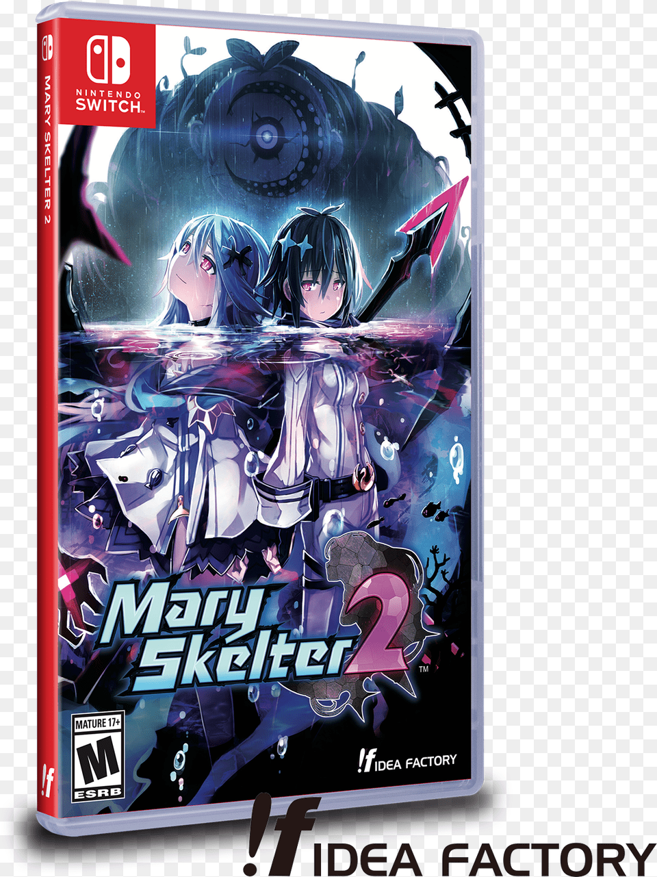 Mary Skelter 2 Switch, Book, Comics, Publication, Adult Free Transparent Png