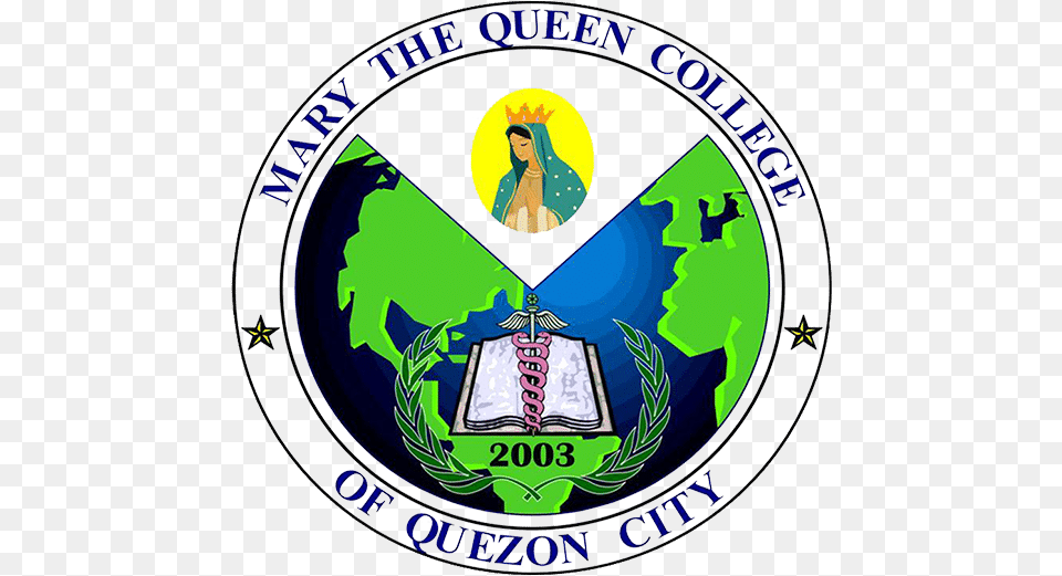Mary The Queen Home Quezon City Mary The Queen College, Emblem, Symbol, Logo, Person Png