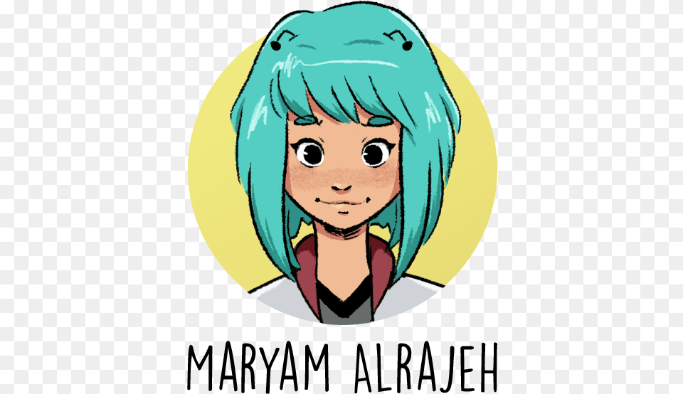 Maryam Alrajeh Cartoon, Book, Comics, Photography, Publication Free Png