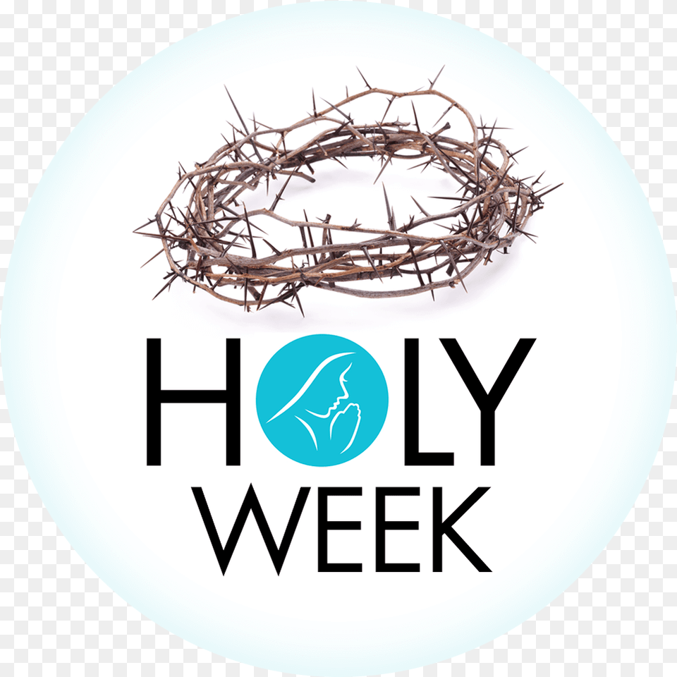 Marylake Events Holy Week Circle, Plate, Wire, Barbed Wire Free Transparent Png