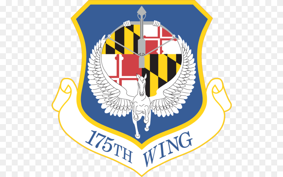 Maryland Air National Guard, Badge, Logo, Symbol, Emblem Free Png Download