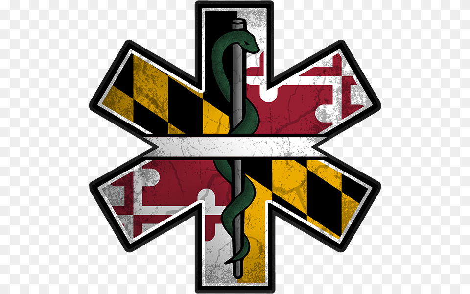 Maryland Ems Decal Ems Breast Cancer Awareness, Cross, Symbol, Electronics, Hardware Png