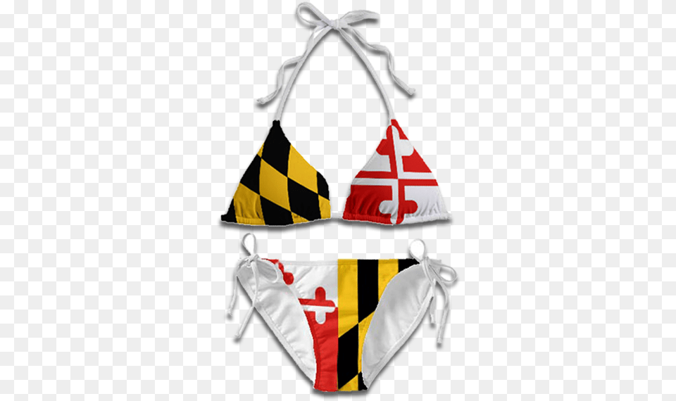 Maryland Flag Bikini, Clothing, Swimwear, Hat Free Png