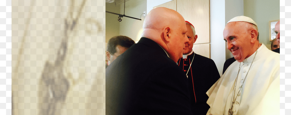 Maryland Governor Larry Hogan Meets With Pope Francis Larry Hogan, Male, Adult, Person, Man Free Png Download
