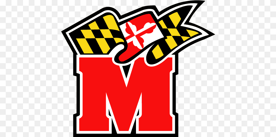 Maryland Terrapins Secondary Logo Old University Of Maryland Logo, Emblem, Symbol, Dynamite, Weapon Free Transparent Png