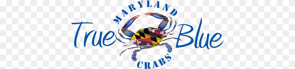 Maryland True Blue Participant Logo Maryland Blue Crab Logo, Food, Seafood, Animal, Sea Life Png