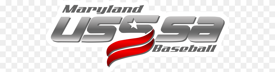 Maryland Usssa Baseball Horizontal, Logo, Blade, Razor, Weapon Free Png Download