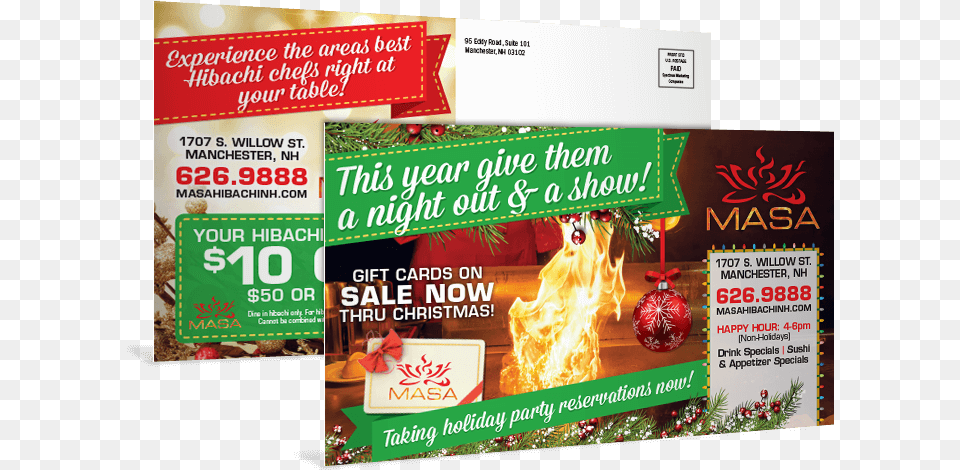 Masa Holiday Direct Marketing Seasonal Campaigns Flyer, Advertisement, Poster, Bonfire, Fire Png