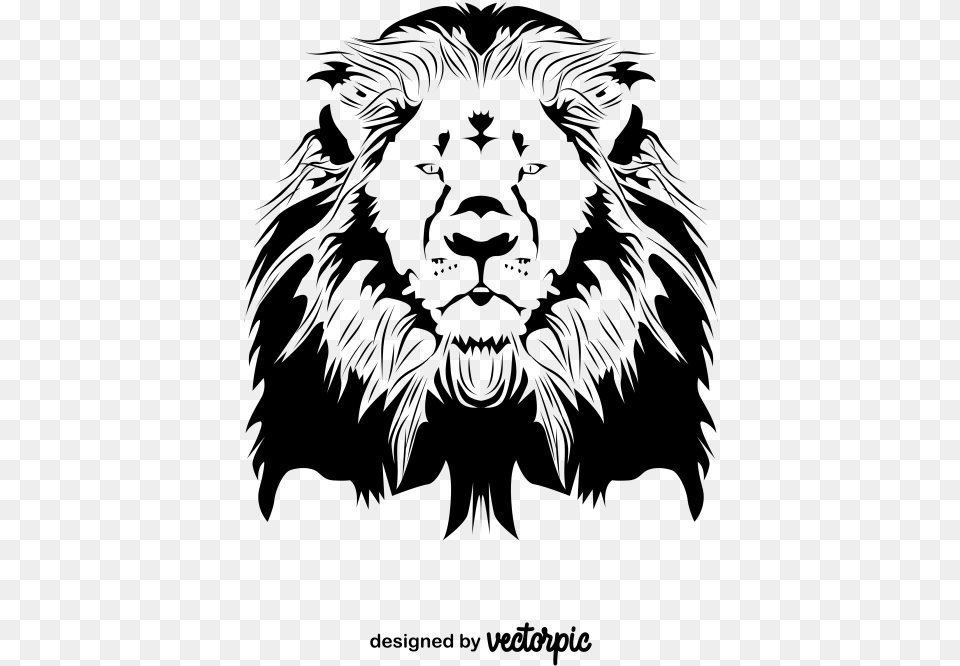 Masai Lion, Gray Free Png Download