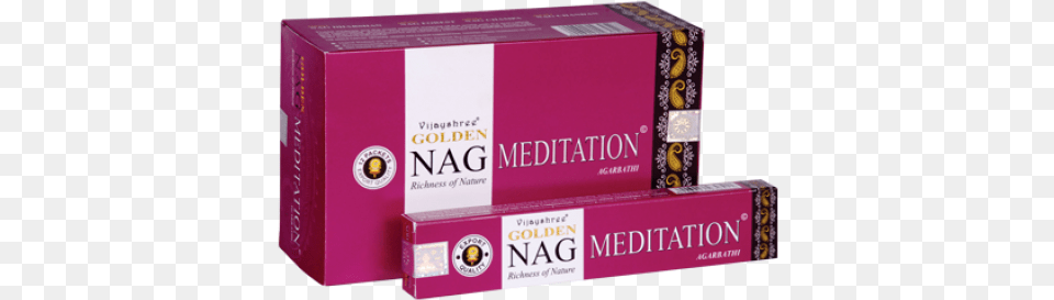 Masala Incense Packing Ancient Wisdom Golden Nag Meditation 15g Pack, Book, Publication Png Image