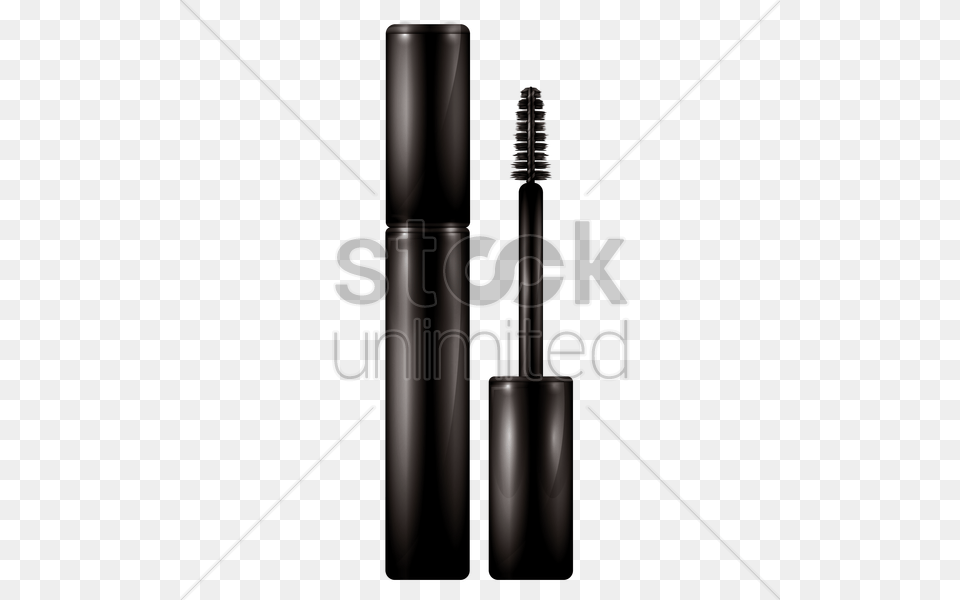 Mascara Brush And Tube Vector Image, Cosmetics, Blade, Dagger, Knife Free Png