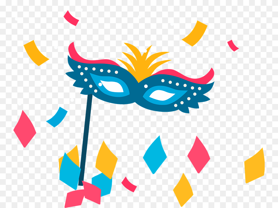 Mascara Carnaval, Paper, Art, Confetti, Baby Free Png