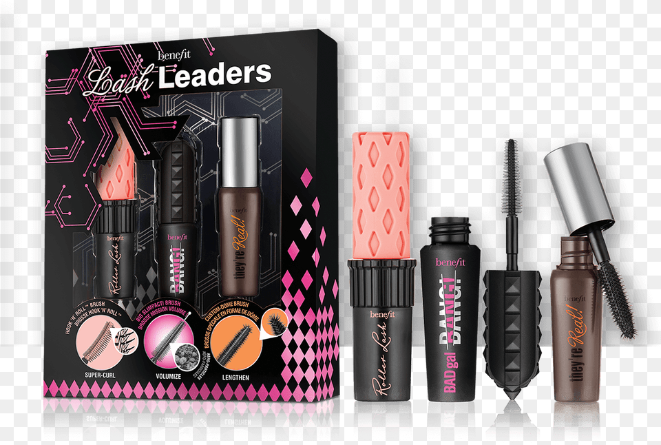 Mascara De Benefit, Cosmetics, Lipstick, Bottle, Shaker Free Png Download